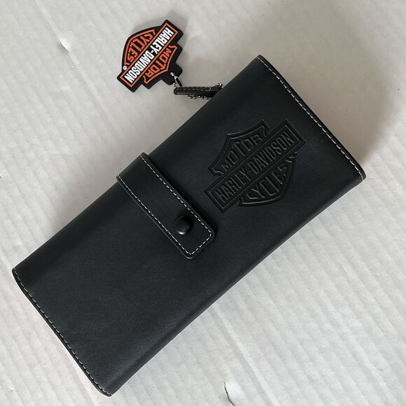HARLEY-DAVIDSON TRAVEL TECH TRI-FOLD PORTABLE CORD ORGANIZER/WALLET - Picture 2 of 15